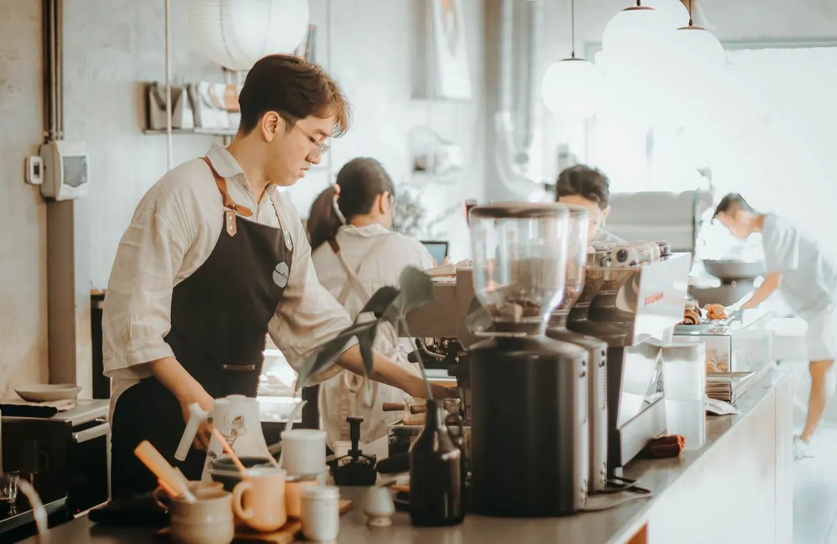 Café & Coffee Shop business illustration